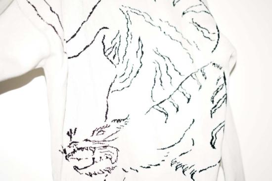  giu giu 가디건 Giu Giu Tigre Ss23 탑 내츄럴 - OTHER BRANDS