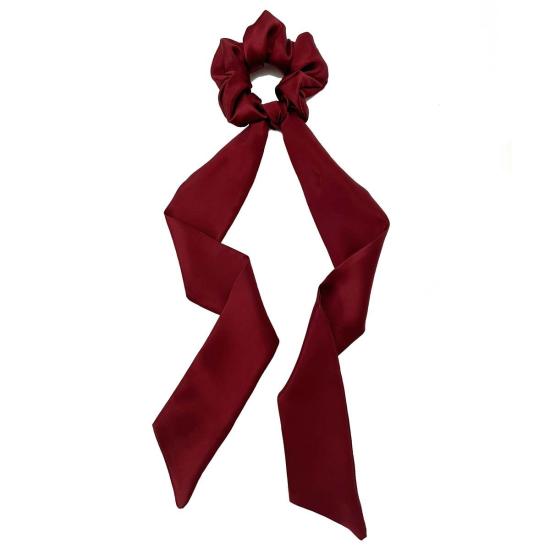  Krystell Barraza 헤어 액세서리 크리스텔 바라자 카옌 실크 스카프 스크런치