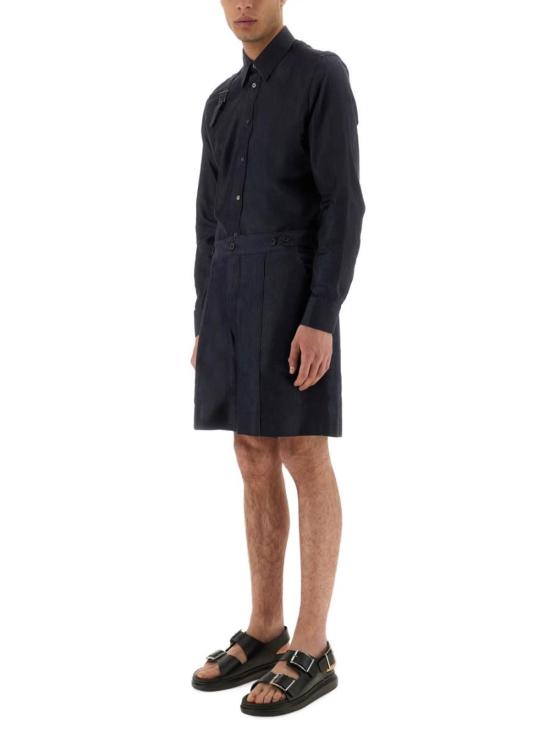  알렉산더 맥퀸 데님 숏팬츠 데님 반바지 인디고 - ALEXANDER MCQUEEN