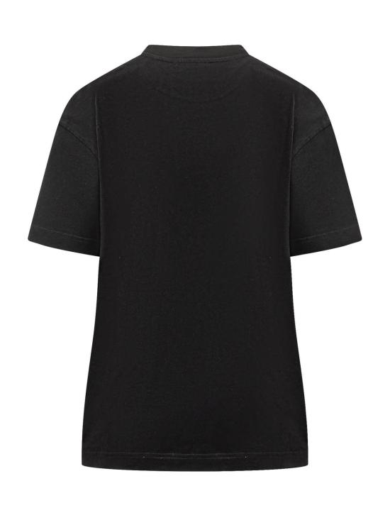  오프화이트 반팔 티셔츠 로고 티셔츠 블랙/화이트 - OFF WHITE