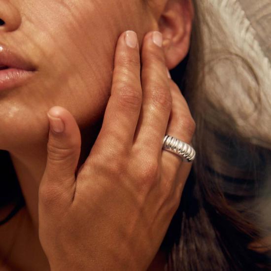  밍유왕 반지 밍위 왕 쉘 링 로듐 - MING YU WANG