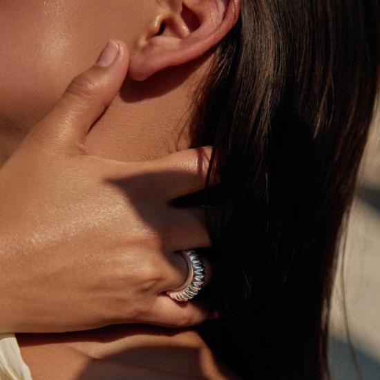  MING YU WANG 반지 밍위 왕 쉘 링 로듐 - OTHER BRANDS