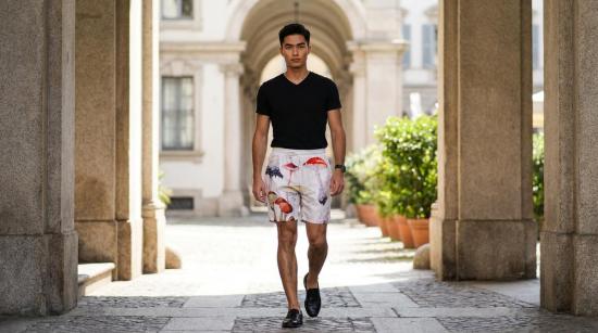  니카 탕 숏팬츠 버섯 숲 반바지 - NIKA TANG