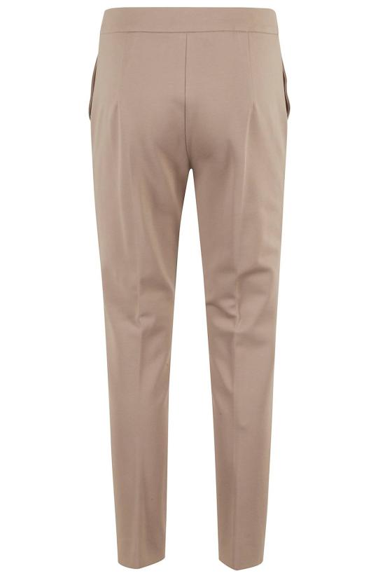  막스마라 스트레이트 팬츠 Max Mara 페뇨  헤이즐넛 브라운 - MAX MARA