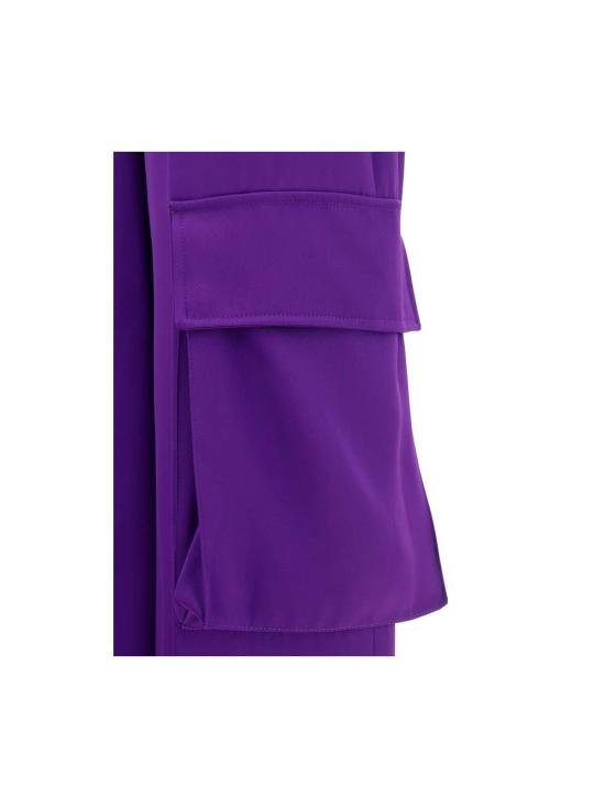  베르사체 스트레이트 팬츠 카고  퍼플 - VERSACE