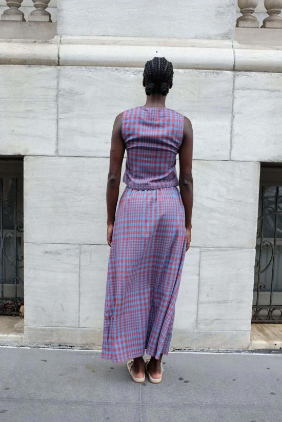  루주타 셰스 롱 스커트 카르멘 스커트 비콘 체스 - RUJUTA SHETH