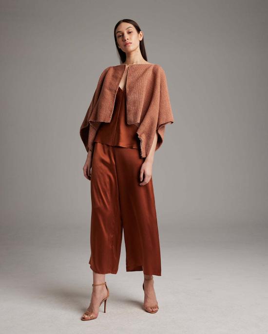  VOZ 가디건 보즈 쉬머링 코튼 볼레로 - OTHER BRANDS