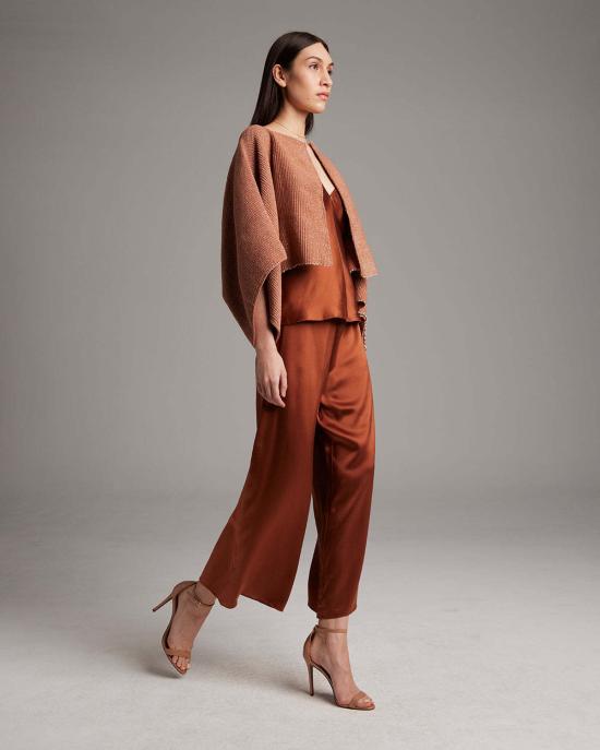  VOZ 가디건 보즈 쉬머링 코튼 볼레로 - OTHER BRANDS