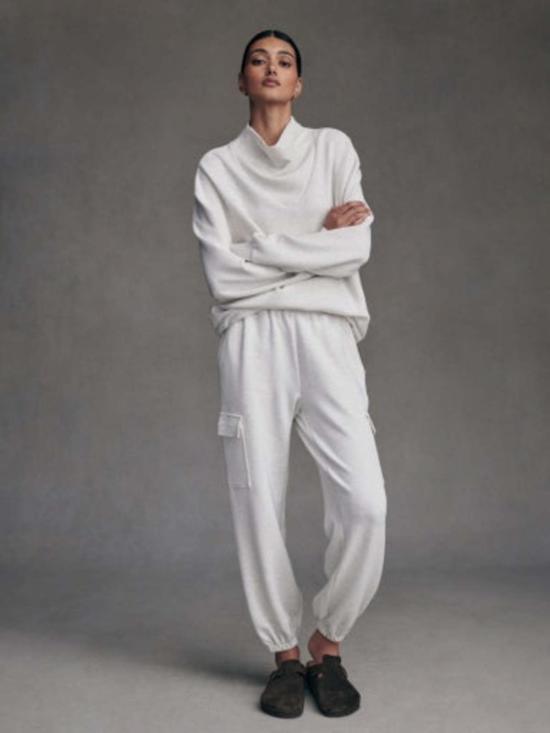  발리 스트레이트 팬츠 바를리 카고 팬츠 25 팬츠 아이보리 멜란지