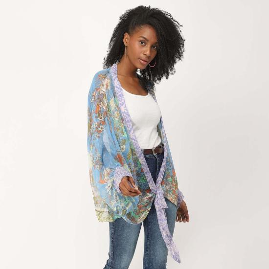  비스마야 가디건 코르사주 기모노 - VISMAYA