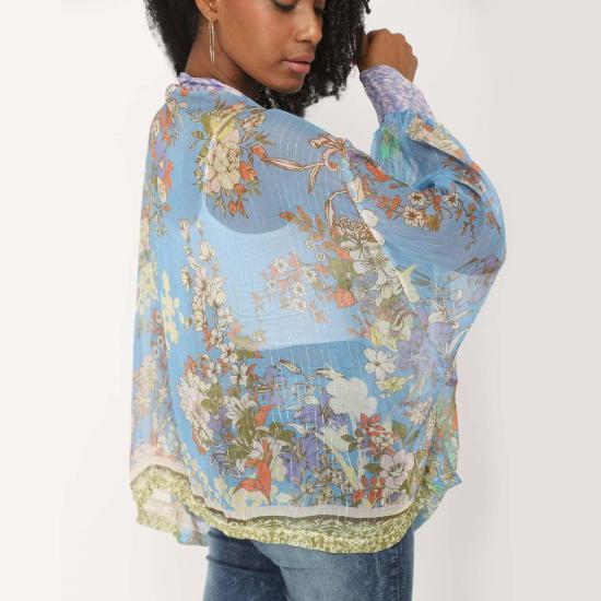  비스마야 가디건 코르사주 기모노 - VISMAYA