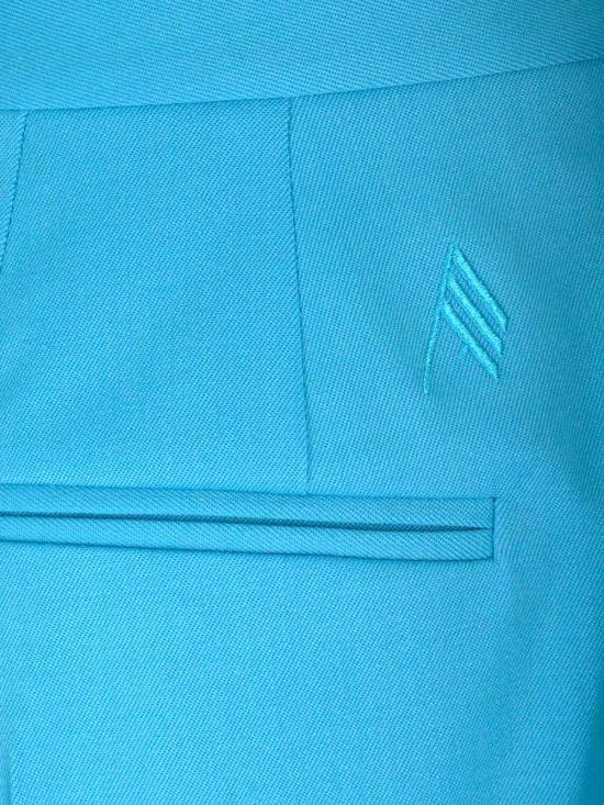  디 아티코 스트레이트 팬츠 아티코 게리 플리츠  카프리 블루 - THE ATTICO