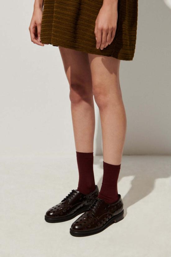  레이첼 코미 로퍼 에이본 펀치 플랫 다크 브라운 - RACHEL COMEY