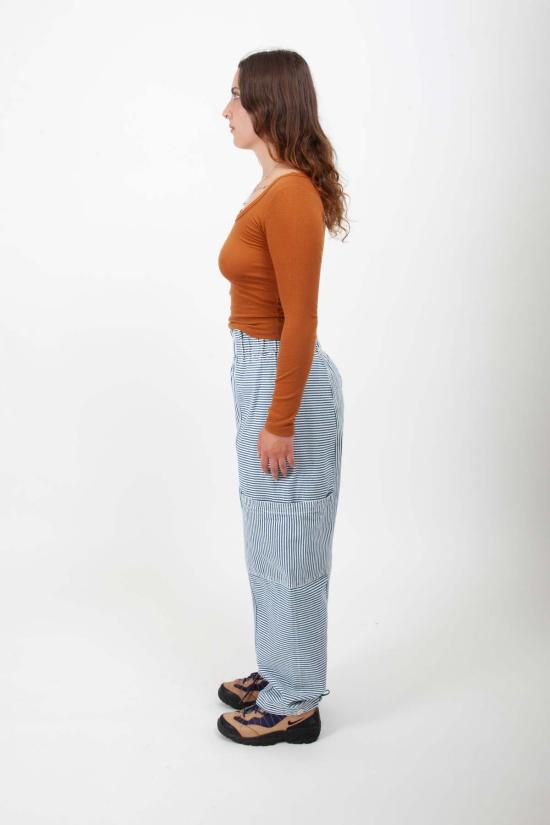  Gravel & Gold 스트레이트 팬츠 그래블 & 골드 랠리 팬츠, 페이디드 컨덕터 - OTHER BRANDS