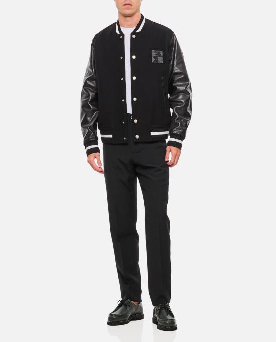  지방시 팬츠 울  블랙 - GIVENCHY