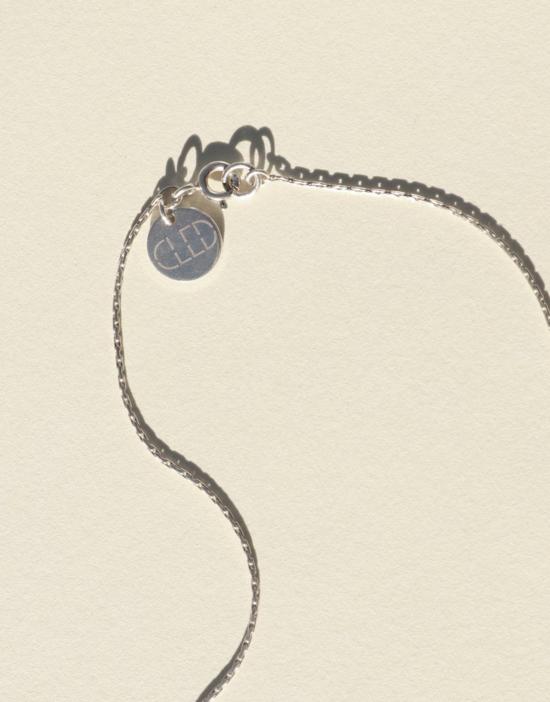  클레드 목걸이/팬던트 미니멀 볼 목걸이 스털링 실버 - CLED