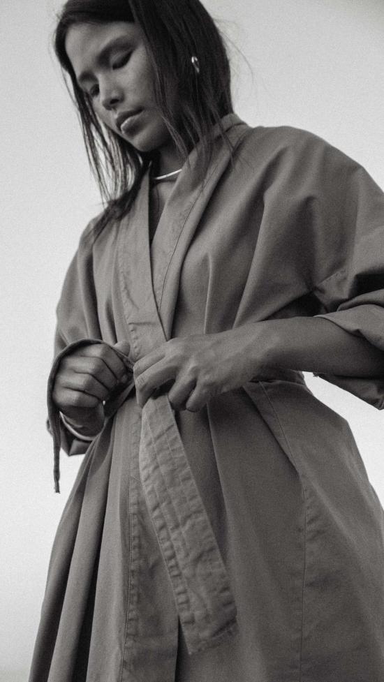  DALRAE 라운지 웨어 달라이 렌 더스터 로브 - OTHER BRANDS