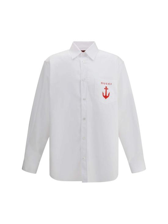  구찌 긴팔 셔츠 코튼