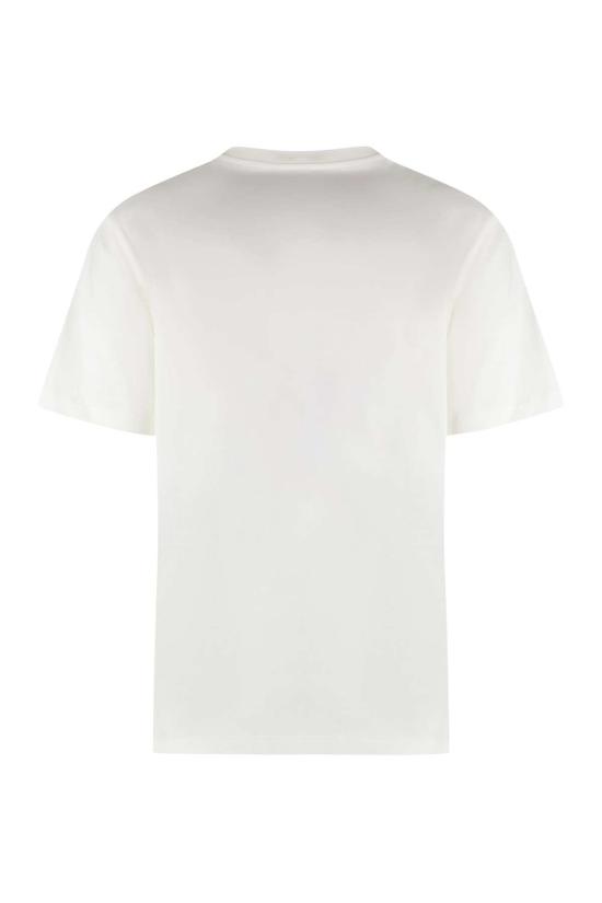  파코라반 반팔 티셔츠 라반 로고 장식 레귤러 티셔츠 - PACO RABANNE