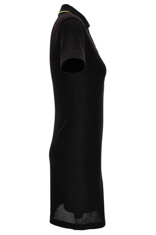  베르사체 미디 원피스 진 쿠튀르 펜슬 드레스 블랙 - VERSACE