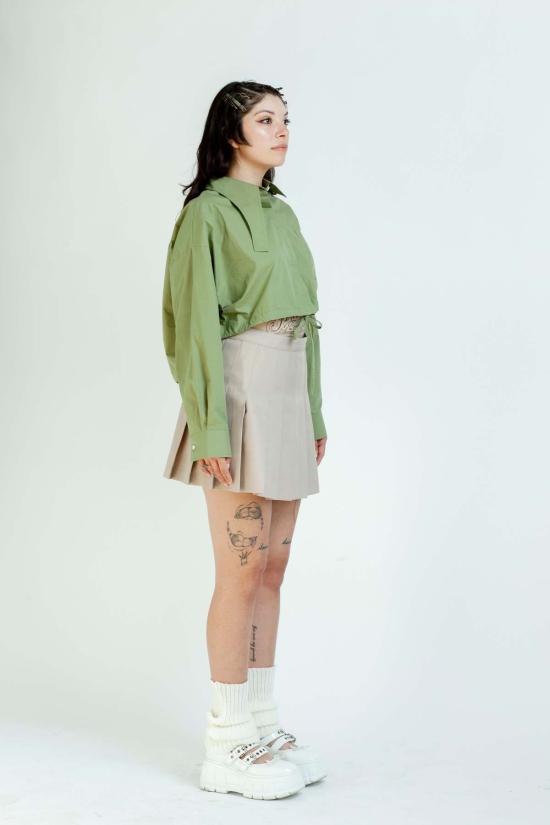  Mary Lo 셔츠 메리 로 에디션 1 셔츠 화이트/블랙/올리브/라일락/시트론 - MARY LO