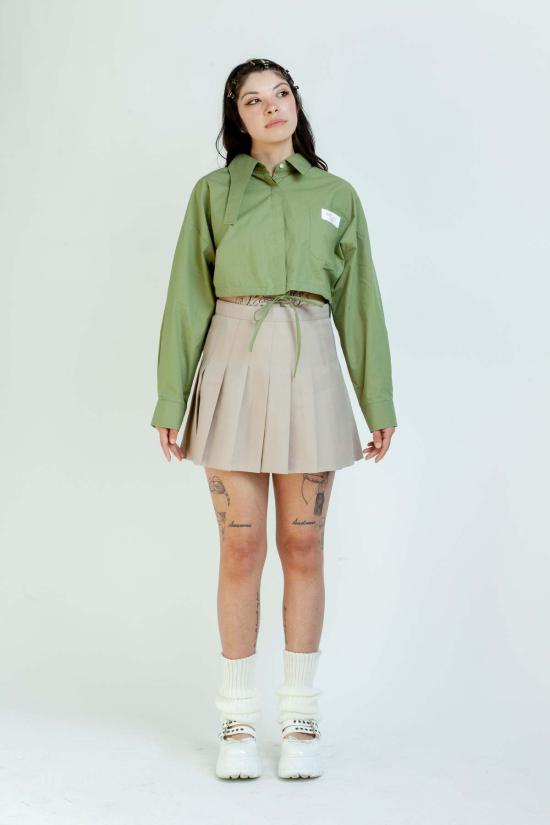  Mary Lo 셔츠 메리 로 에디션 1 셔츠 화이트/블랙/올리브/라일락/시트론 - MARY LO