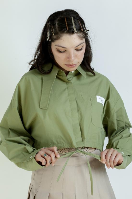  Mary Lo 셔츠 메리 로 에디션 1 셔츠 화이트/블랙/올리브/라일락/시트론 - MARY LO