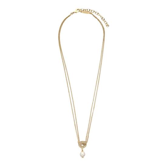  살바토레 페라가모 목걸이/팬던트 페라가모 비쥬 간치니 목걸이 골든