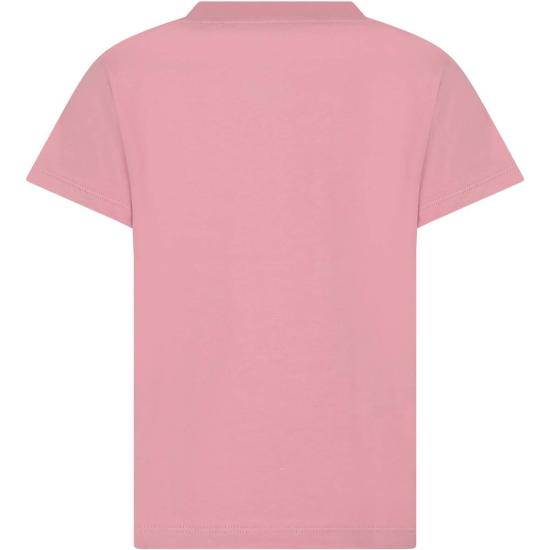  [키즈] 발망 트레이닝 상의 로고 티셔츠 (핑크) 아동용 - BALMAIN