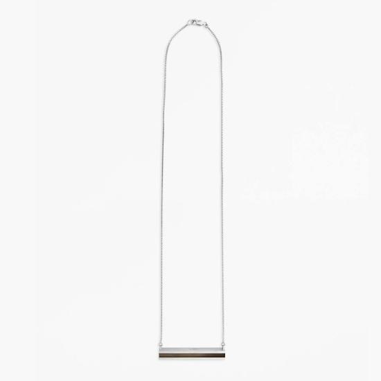  밍유왕 목걸이/팬던트 명우왕 역방향 펜던트 목걸이 (은색) - MING YU WANG