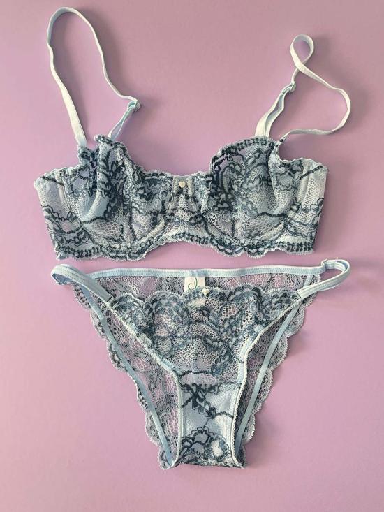  CLO 브라 클로 포르투나 레이스 데미 언더와이어  임페리얼 블루 - OTHER BRANDS