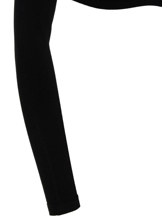  디스퀘어드2 스웨터 Dsquared2 골지 크롭  블랙 - DSQUARED2