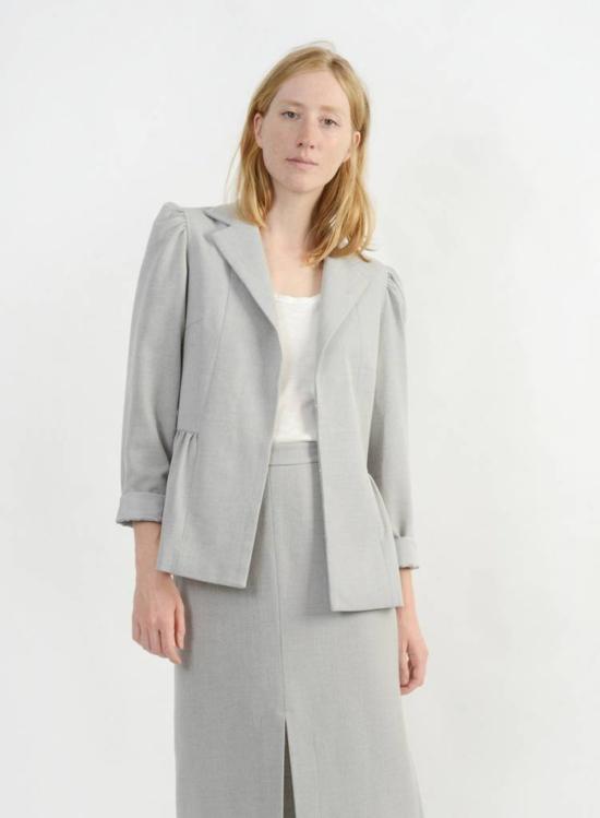  Meg Archive 자켓 메그 아카이브 닙 재킷 실버 S