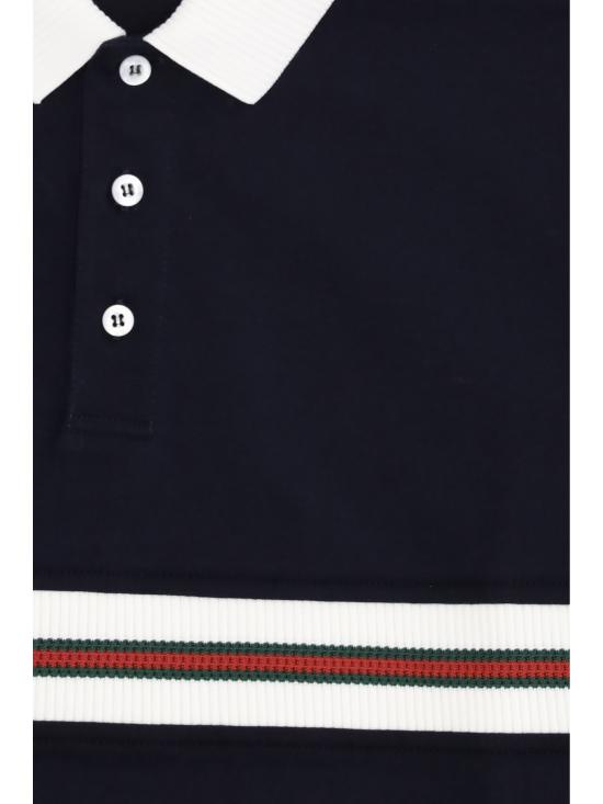 26SS [키즈] 구찌 폴로 셔츠 849659XJHNR 4780 BLACK - GUCCI