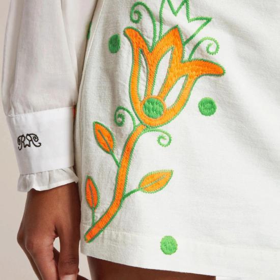  Roseanna 숏 스커트 로잔나 나이트 미니스커트 아이보리 - OTHER BRANDS