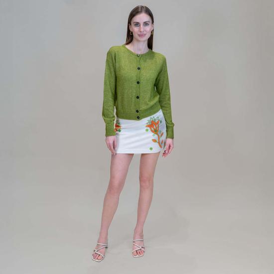  Roseanna 숏 스커트 로잔나 나이트 미니스커트 아이보리 - OTHER BRANDS