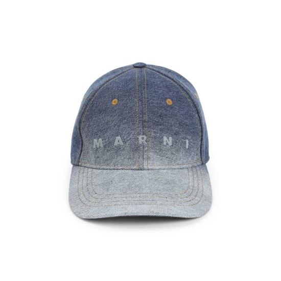  마르니 모자 코튼 베이스볼  울트라마린 - MARNI