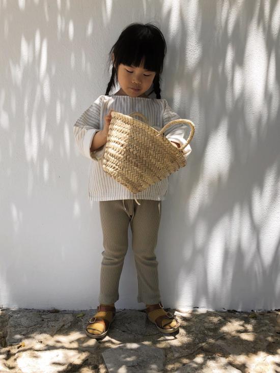  [키즈] Liilu 트레이닝/조거 팬츠 키즈 리일루 립 레깅스 드라이 그린 - LIILU