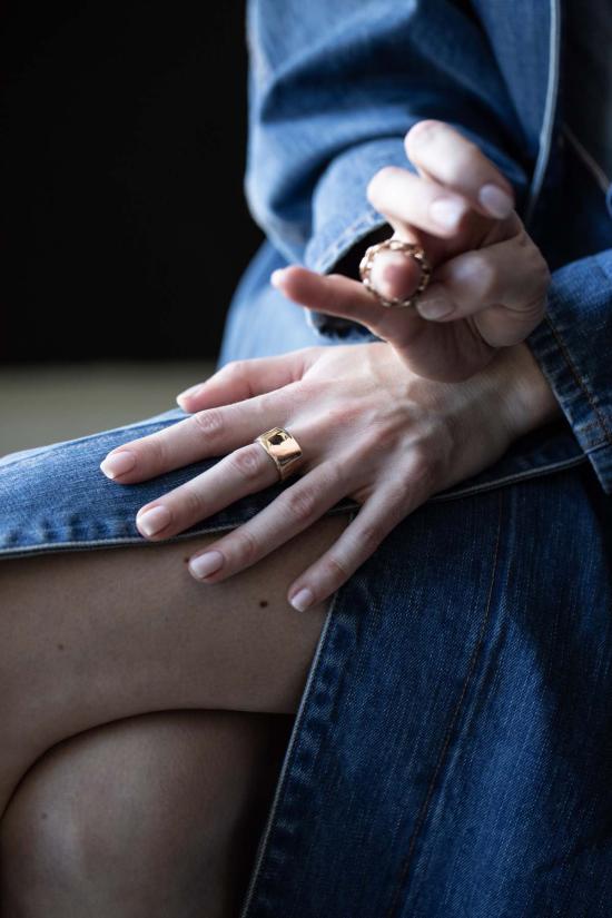  시리 한스도터 반지 Siri Hansdotter Hansi 인장 - SIRI HANSDOTTER