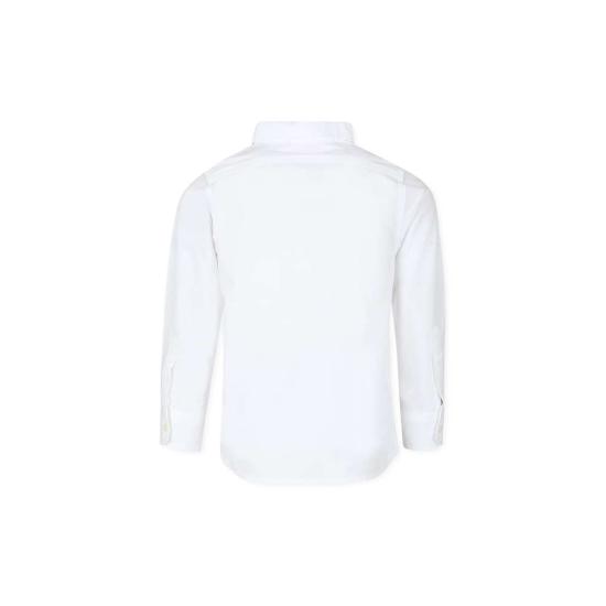  [키즈] 디젤 트레이닝 상의 어린이용  로고 셔츠 (흰색)