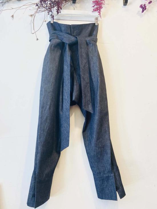  Yesaet 스트레이트 팬츠 예사엣 탐랏 팬츠 인디고 - OTHER BRANDS