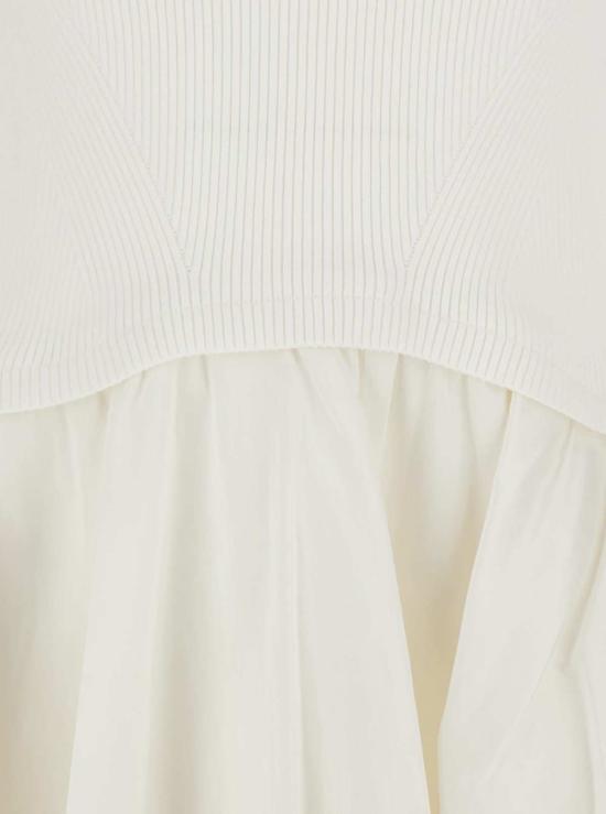  조나단 심카이 숏 원피스 케니 크루넥 미니 드레스 화이트 - JONATHAN SIMKHAI