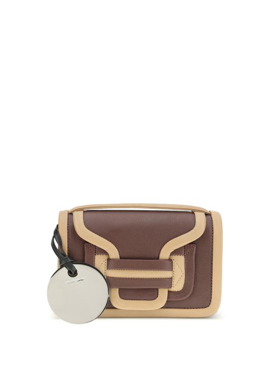 26SS 피에르하디 숄더백 QV08 BURGUNDYCA BROWN