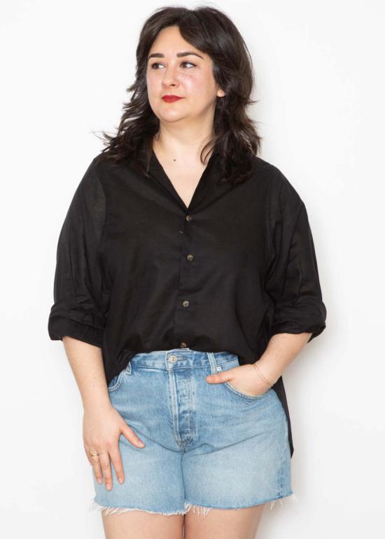  굿 컴퍼니 블라우스 파티 백탑 - GOOD COMPANY