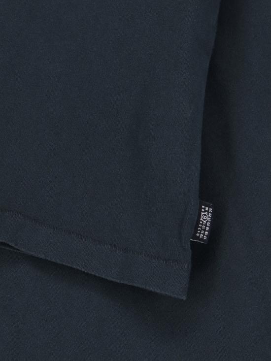  MM6 메종마르지엘라 반팔 티셔츠 Mm6 메종 마르지엘라 로고 티셔츠 블랙 - MM6 MAISON MARGIELA