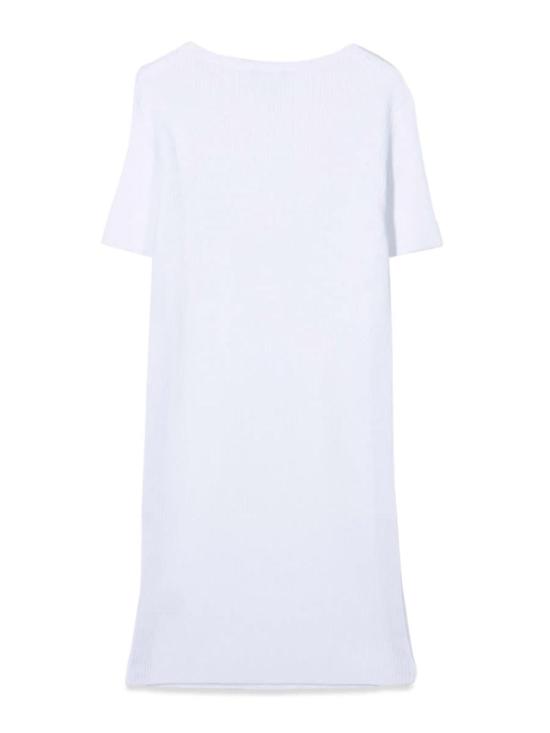  [키즈] 발망 원피스 로고 아동용 드레스 화이트 - BALMAIN