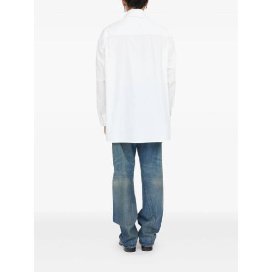  MM6 메종마르지엘라 셔츠 Mm6 메종 마르지엘라  화이트 - MM6 MAISON MARGIELA