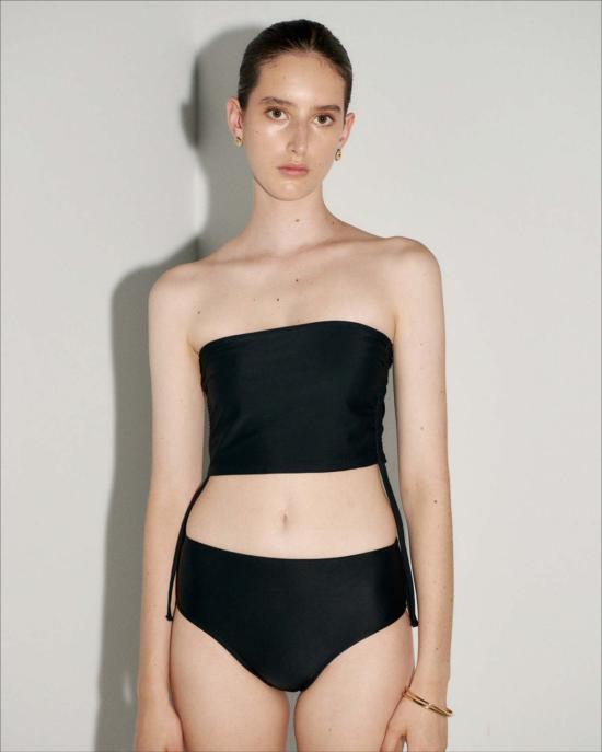  하케아 비키니 수영복 심즈 비키니 튜브탑 블랙 - HAKEA