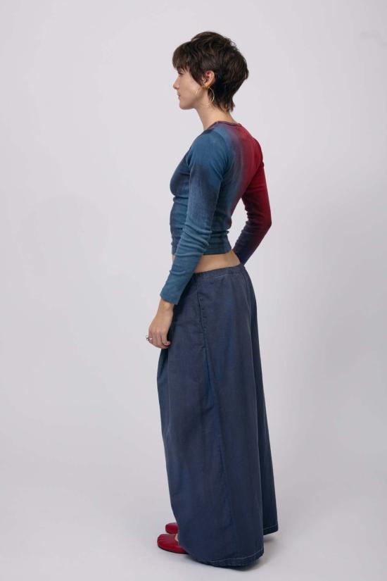  MAISON MARKOSIAN 긴팔 티셔츠 메종 마르코시안 웜 워터컬러 긴팔 상의 - OTHER BRANDS