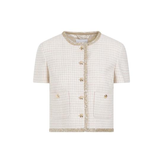  미우미우 자켓 버진 울 재킷 아보리오 알비노 - MIU MIU